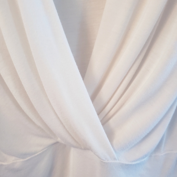 White Bodysuit V Neck Wasabi + Mint - Picture 4 of 10